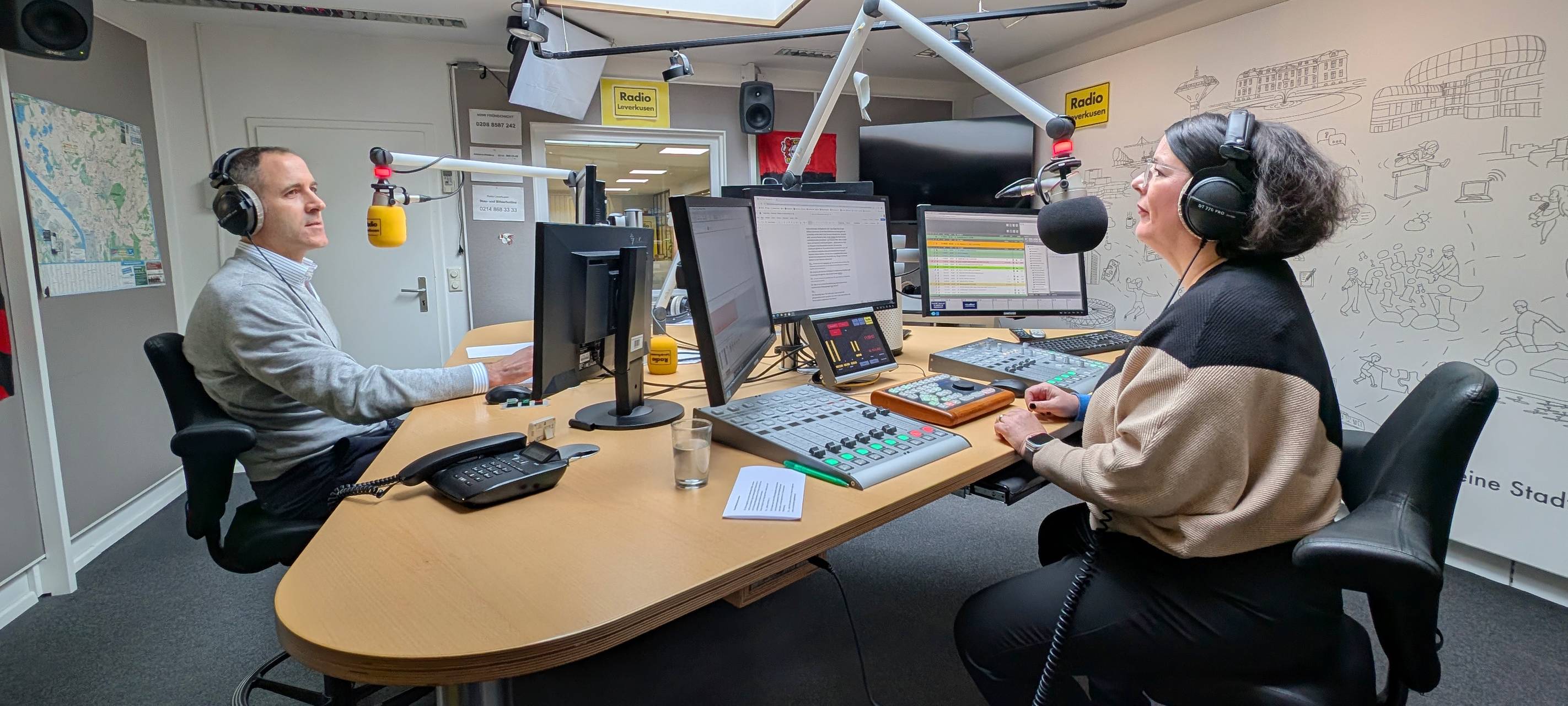 Studiovisite - Euer Radio-Talk mit dem Klinikum Leverkusen