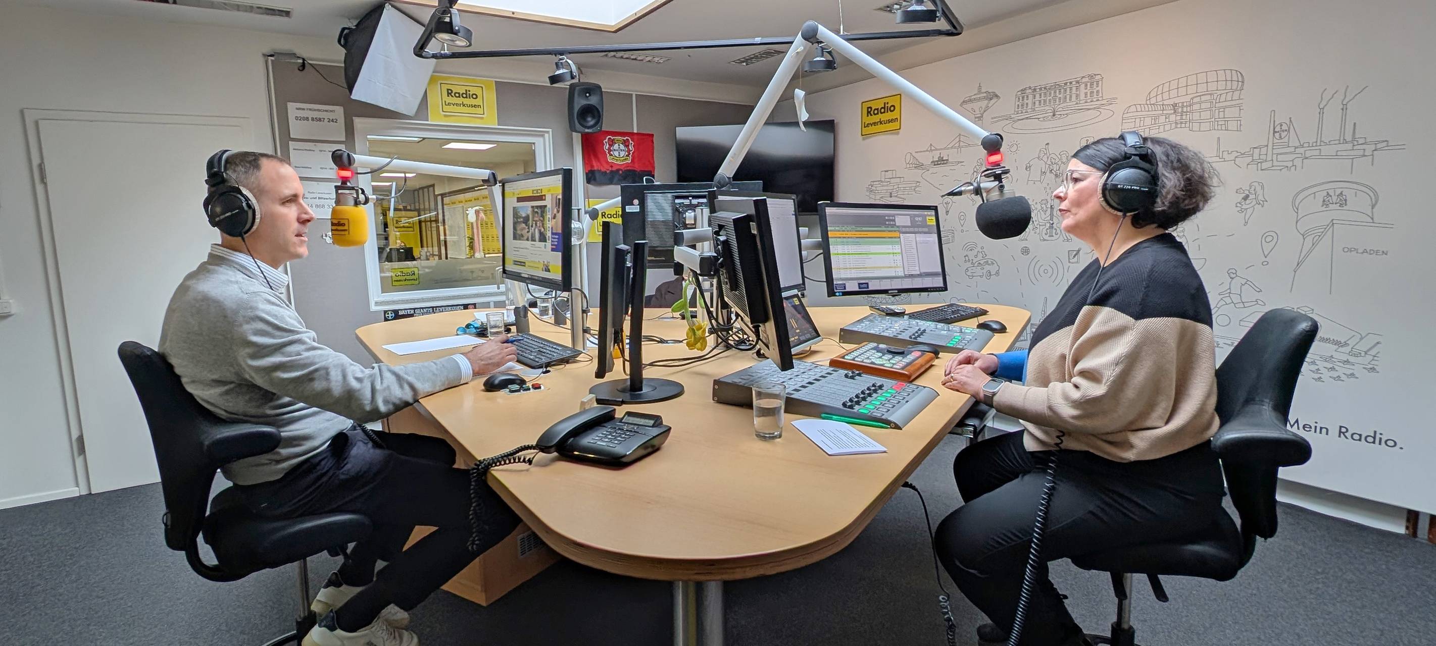 Studiovisite - Euer Radio-Talk mit dem Klinikum Leverkusen