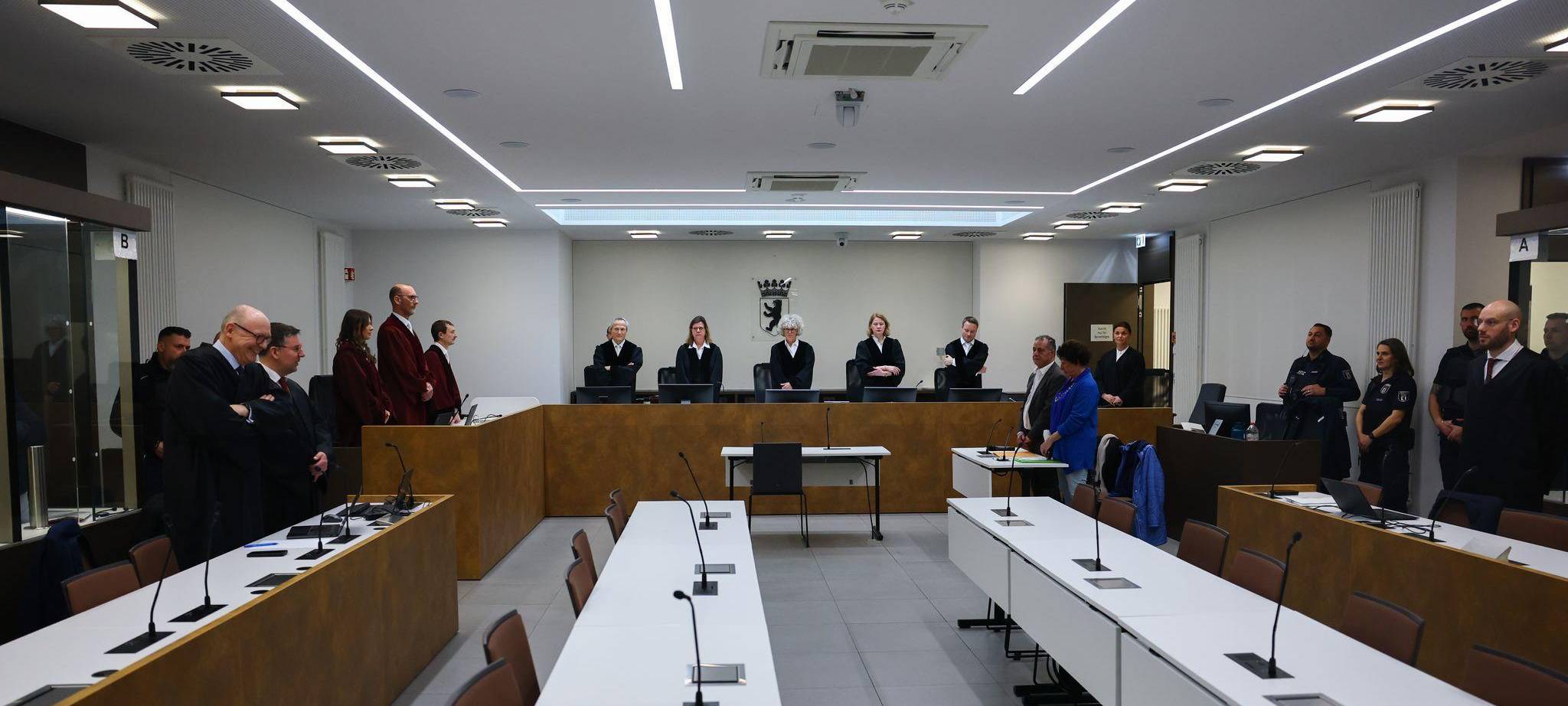 Prozess gegen mutmaßliche Hamas-Mitglieder in Berlin