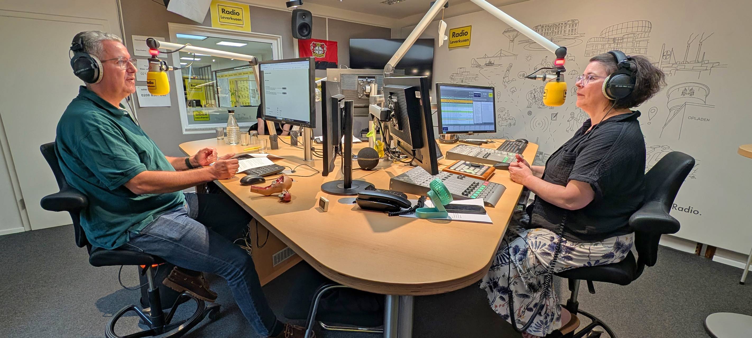 Studiovisite - Euer Radio-Talk mit dem Klinikum Leverkusen